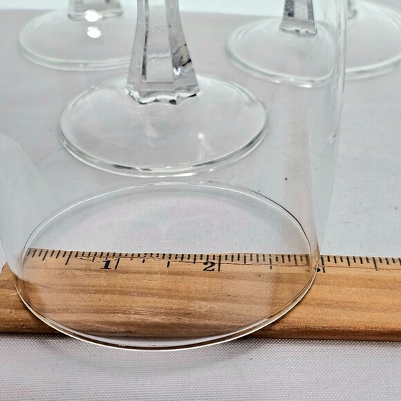 6 Cristal DArques Grand Noblesse Iced Tea Glasses 7" minimalist simplicity clean - Picture 9 of 9